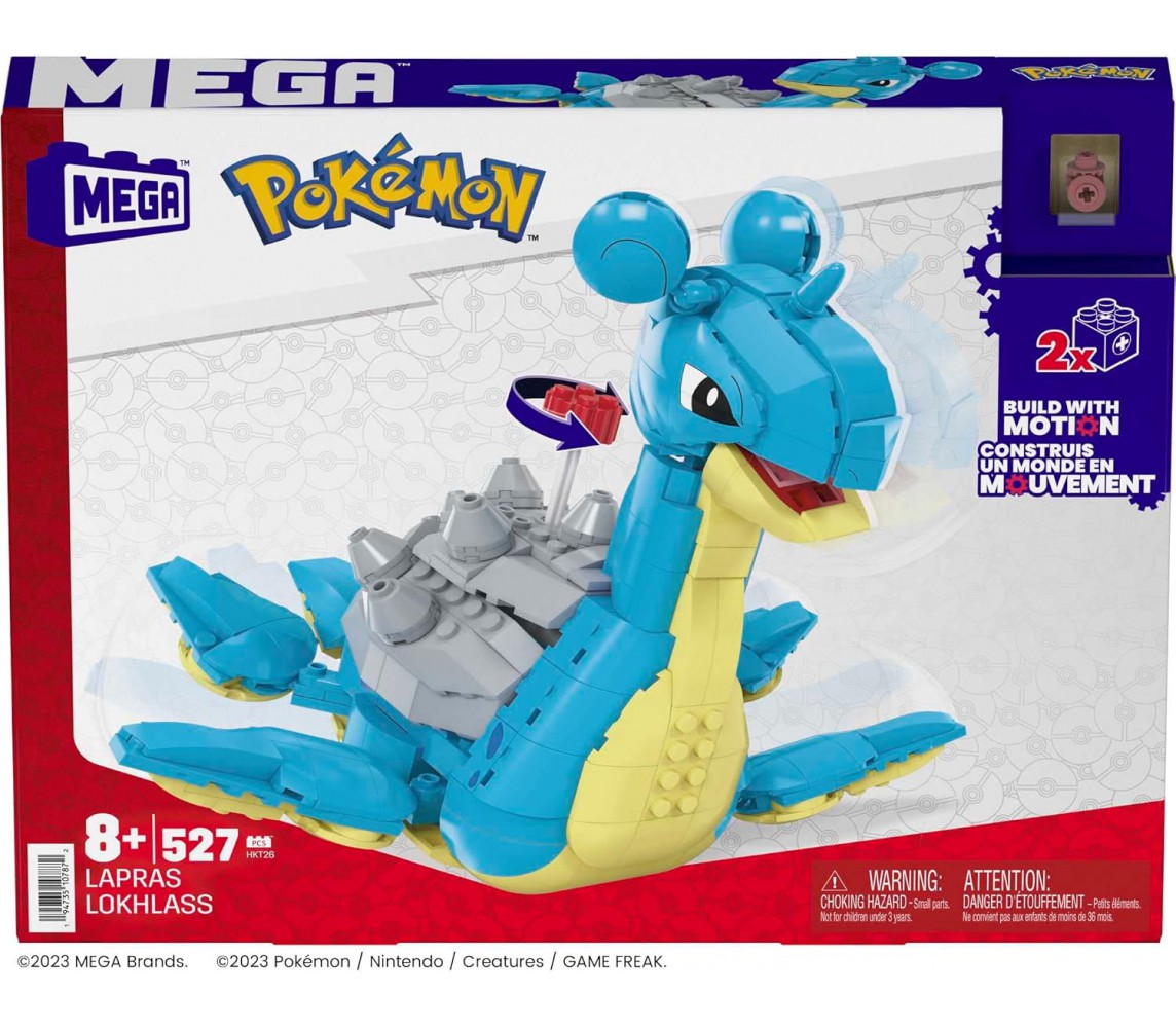 copy of Playset POKEMON Figure 10cm ESPEON e UMBREON 125 Pezzi ORIGINALE Mega Construx Bloks HGC21