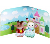 copy of Set SALOTTO con zona TELEVISIONE SYLVANIAN FAMILIES 5287 Epoch