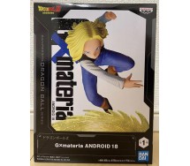 ANDROID 18 GX MATERIA Figure Statue 13cm DRAGON BALL Original BANPRESTO Bandai