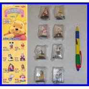 SET 8 Figure DISNEY CHARACTERS FIGURE COLLECTION Part 7 YUJIN JAPAN Gashapon