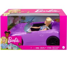 copy of BARBIE con AUTO Glam CABRIOLET Cabrio ORIGINALE Mattel DJR55