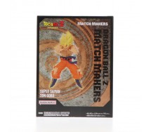 GOKU MATCH MAKERS SS Figure Statue 14cm DRAGON BALL Original BANPRESTO Bandai