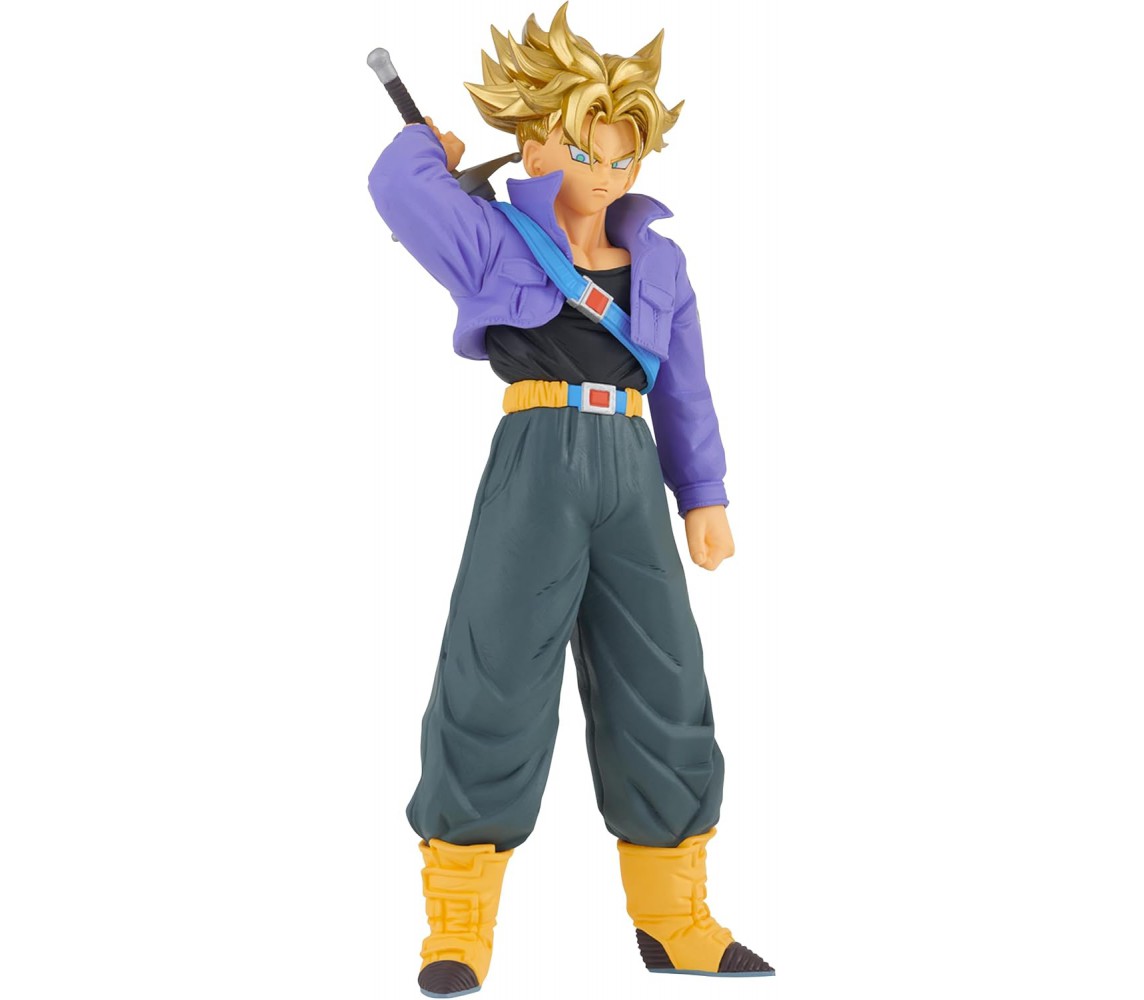 TRUNKS BLOOD SAIYANS Figure Statue 17cm DRAGON BALL Original BANPRESTO Bandai