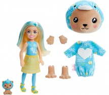 BARBIE CUTIE REVEAL DOLL CHELSEA Playset Plush Costume Dolphin HRK30 Mattel
