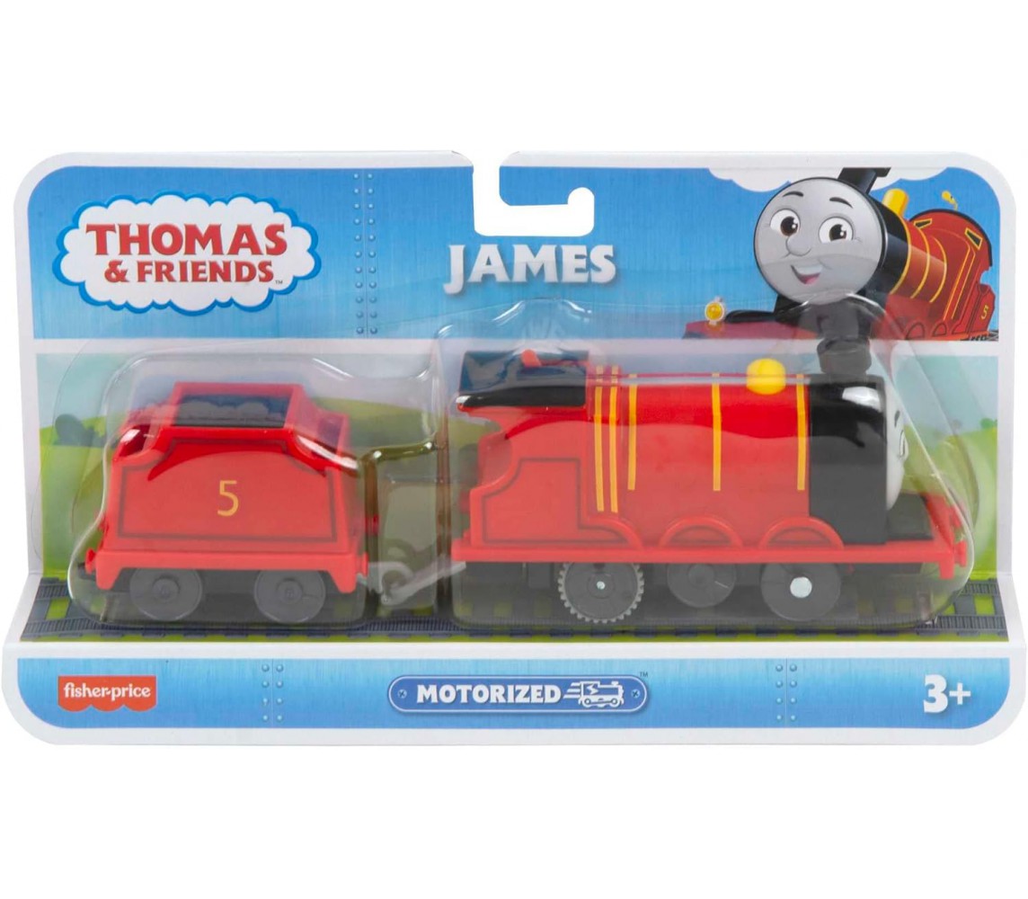 MOTORIZED Train Model JAMES from THOMAS and FRIENDS FISHER PRICE HDY59