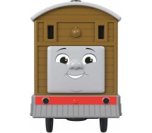 TRENINO THOMAS TOBY Modello Locomotiva MOTORIZZATO Rimorchio 20cm HTN30