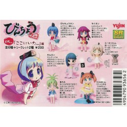 BINCHOU TAN BINCHOUTAN Set 6 Figure PART 1 Girls YUJIN Gashapon MANGA JAPAN