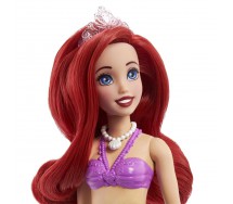BROKEN PACKAGE ARIEL Mermaid DOLL Disney Princess with Sebastian 28cm Original MATTEL HLW35