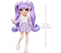BROKEN PACKAGE Fashion Doll VIOLET WILLOW Serie JUNIOR Rainbow High 23cm Originale MGA Rainbow