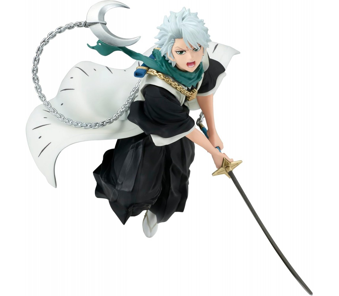 TOUSHIRO VIBRATION STARS Figure Statue 14cm BLEACH Original BANPRESTO Bandai