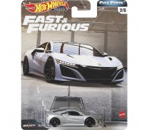 FAST AND FURIOUS Die Cast Modellino Auto '17 ACURA NSX Scala 1:64 6cm Hot Wheels GBW75 