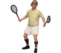 FANTOZZI Figura Collezione 10cm FILINI BATTI LEI Scena Film Tennis ORIGINALE