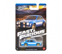 FAST and FURIOUS BRIAN O'CONNER Die Cast Car Model 1970 FORD ESCORT RS1600 Scale 1:64 7cm HotWheels JBY32