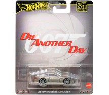 copy of 007 JAMES BOND Die Cast Model ASTON MARTIN V8 Scale 1:64 6cm HotWheels Pop Culture HVJ36