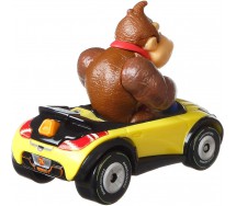 Modellino DieCast KART 5cm DONKEY KONG Sports Coupe da SUPER MARIO KART Scala 1:64 Originale Hot Wheels