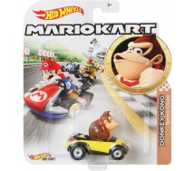 Modellino DieCast KART 5cm DONKEY KONG Sports Coupe da SUPER MARIO KART Scala 1:64 Originale Hot Wheels