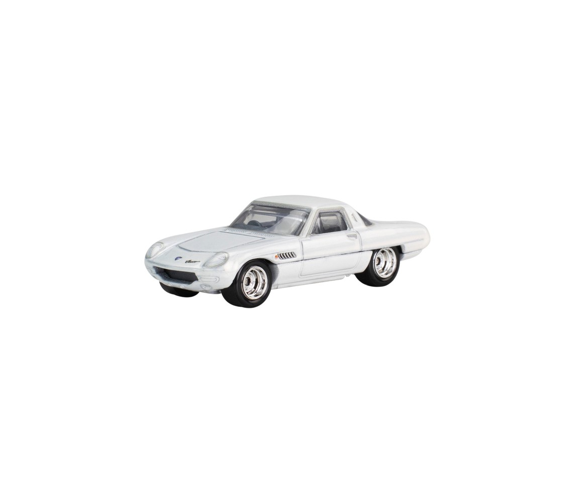 JAY LENO GARAGE Model Car 1968 MAZDA COSMO SPORT 1/64 8cm Hot Wheels Premium Real Riders HCJ85