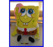 copy of SPONGEBOB Peluche BOB LA SPUGNA Versione PUNK Grande 40cm ORIGINALE e SUPER PREZZO !!