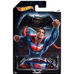 BATMAN VS SUPERMAN Die Cast Car COVELIGHT Scale 1:64 6cm Hot Wheels DJL56