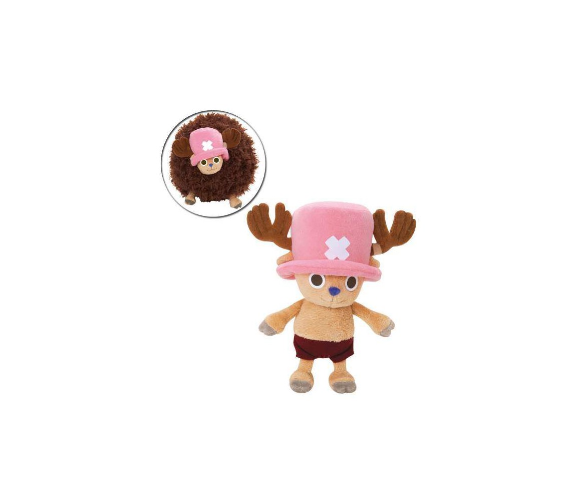 CHOPPER ONE PIECE Soft Toy Plush 20cm TRASFORMABLE Original