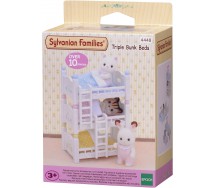BROKEN BOX SYLVANIAN FAMILIES Set TRIPLE BUNK BEDS Accessory Epoch 4448 Original