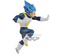 BROKEN PACKAGE DRAGON BALL Figure VEGETA SS GOD Blue Hair Original BANPRESTO