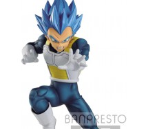 copy of DRAGON BALL Figura VEGETA SS GOD Capelli VIOLA Originale BANPRESTO