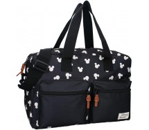 Borsa Fasciatoio TOPOLINO Mickey Mouse Grande 41x32 PORTA PANNOLINI Nera