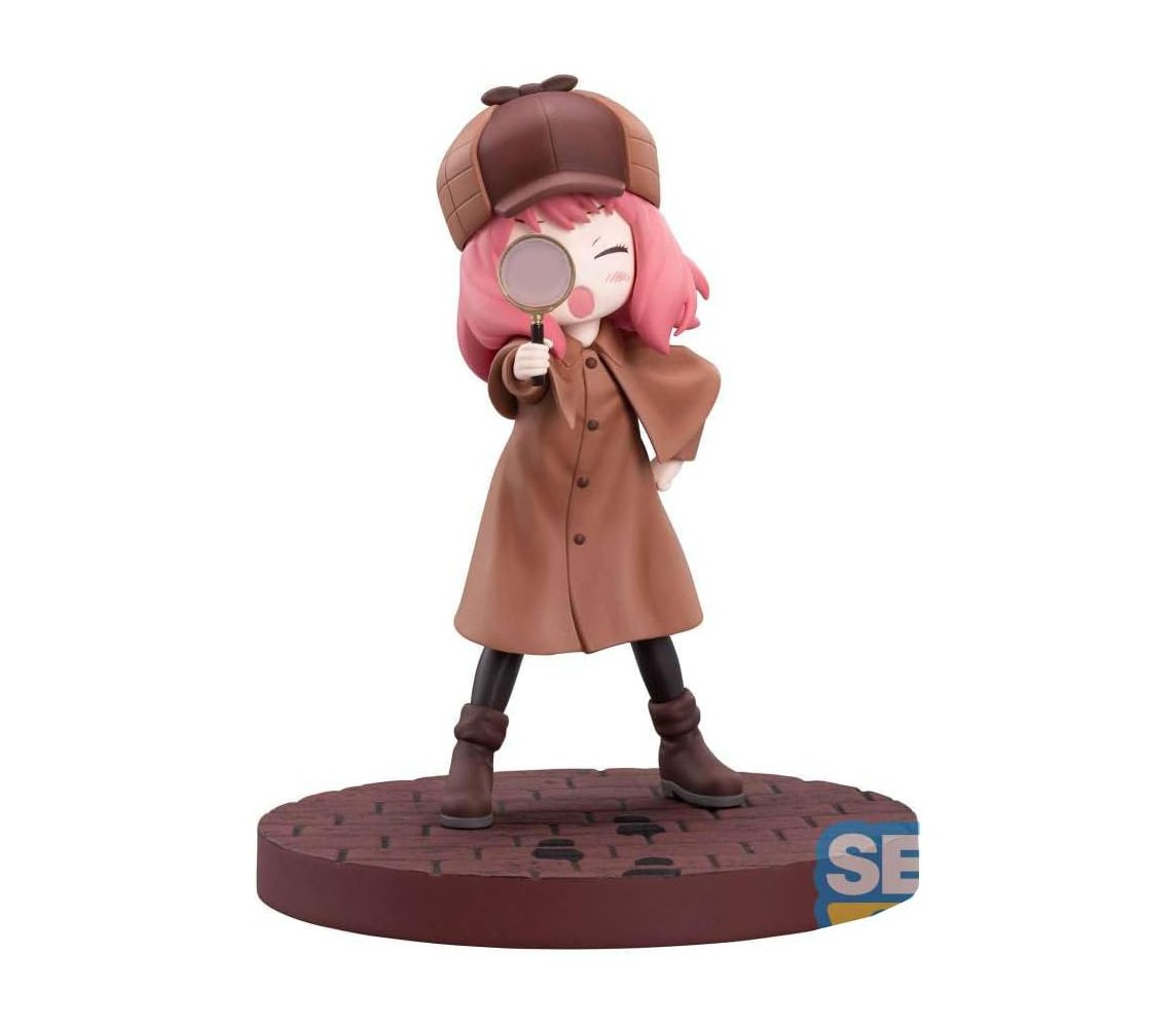 SPY X FAMILY Figure Diorama ANYA FORGER DETECTIVE 12cm Original SEGA LUMINASTA