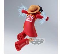 Figura LUFFY Lufy RUFY ONE PIECE EGGHEAD Battle Record Collection 1 ORIGINALE Banpresto