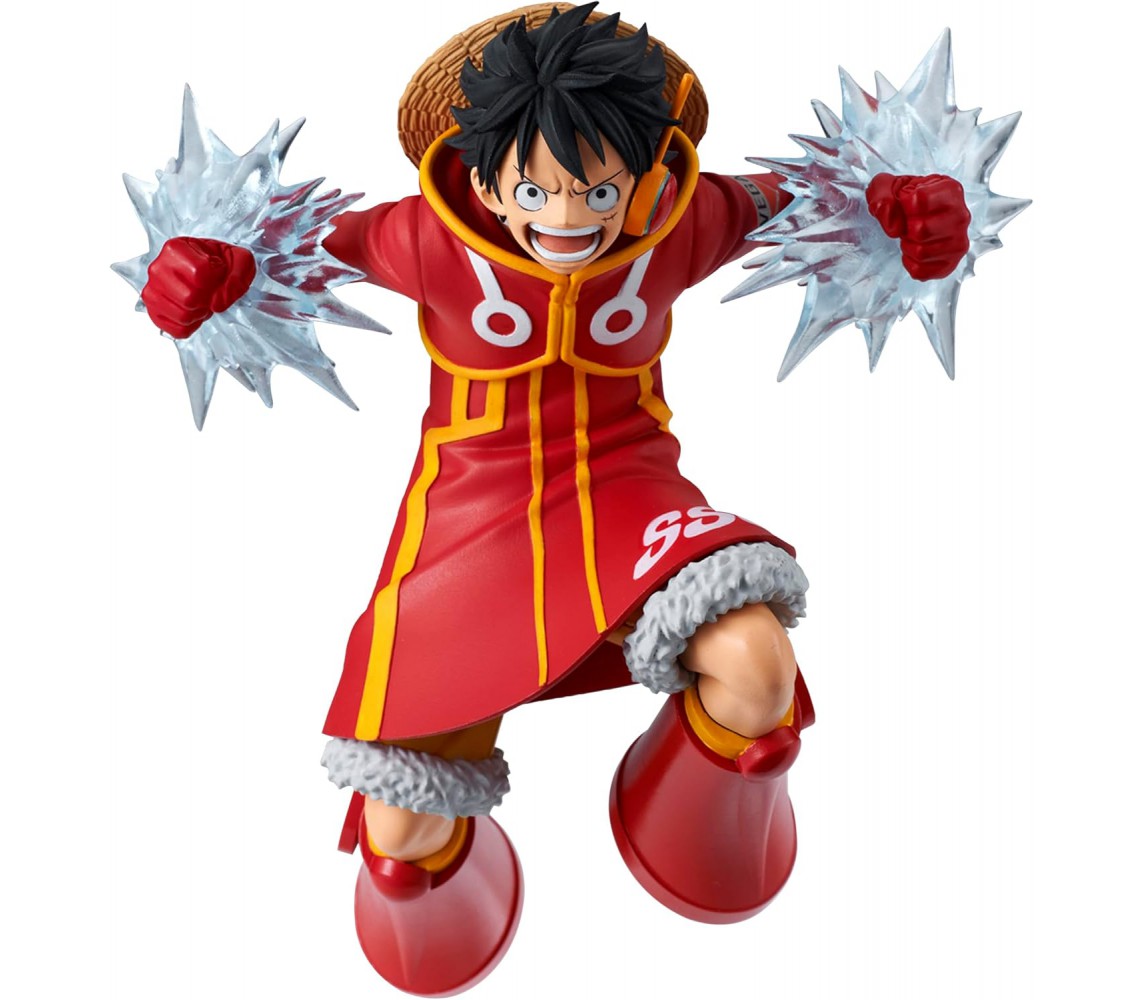 Figura LUFFY Lufy RUFY ONE PIECE EGGHEAD Battle Record Collection 1 ORIGINALE Banpresto