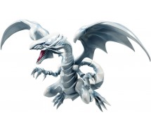 YU-GI-OH WHITE DRAGON Blue Eyes Figure Statue 11cm Original BANPRESTO