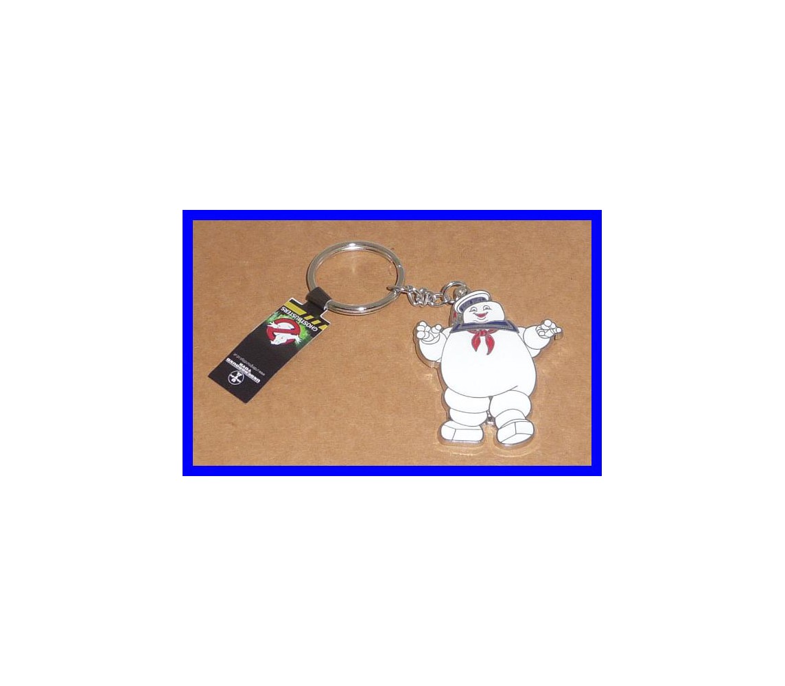Keyring GHOSTBUSTERS MARSHMALLOW MAN Stay Puft METAL Original Official