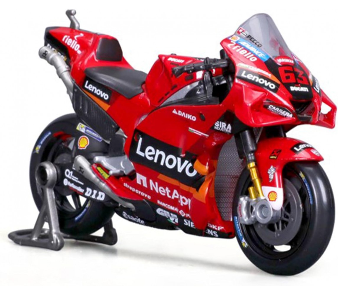 copy of Modello HONDA RC211V VALENTINO ROSSI Moto GP SCALA 1/18 Maisto Repsol VR 46