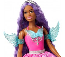 BARBIE TOUCH OF MAGIC Doll BROOKLYN ROBERTS 30cm with 2 Fantasy Pets & Dress Original Mattel JCW49