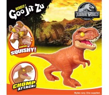 JURASSIC WORLD T-REX FIGURE 15cm SUPER SQUISHY Chomp Attack Soft Heroes Goo Jit Zu