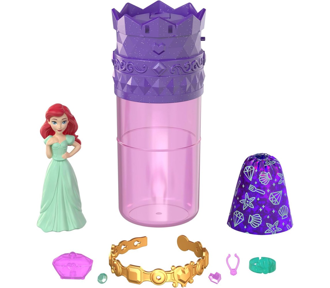 DISNEY PRINCESS Doll RANDOM SURPRISE Color Reveal Serie MONOCOLOR Original MATTEL HXH16