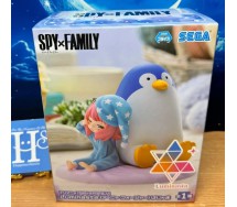 Damaged Box SPY X FAMILY Figure Diorama ANYA PIJAMA PENGUIN 10cm Original SEGA LUMINASTA