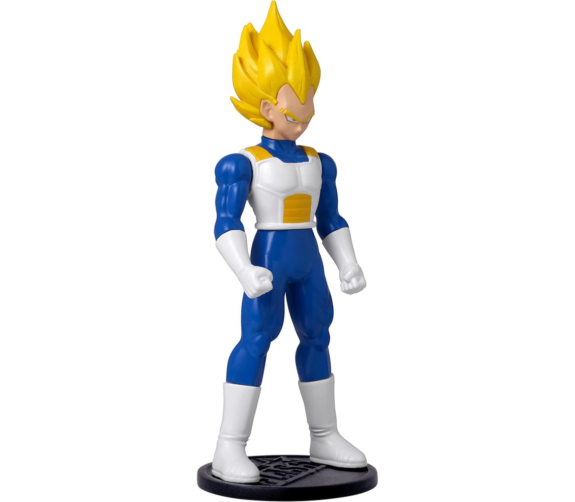 VEGETA SS Action Figure 10cm Serie DRAGON BALL FLASH Original BANDAI 37215