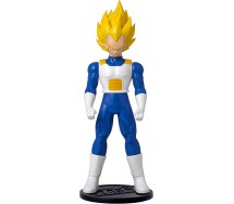 VEGETA SS Action Figure 10cm Serie DRAGON BALL FLASH Original BANDAI 37215