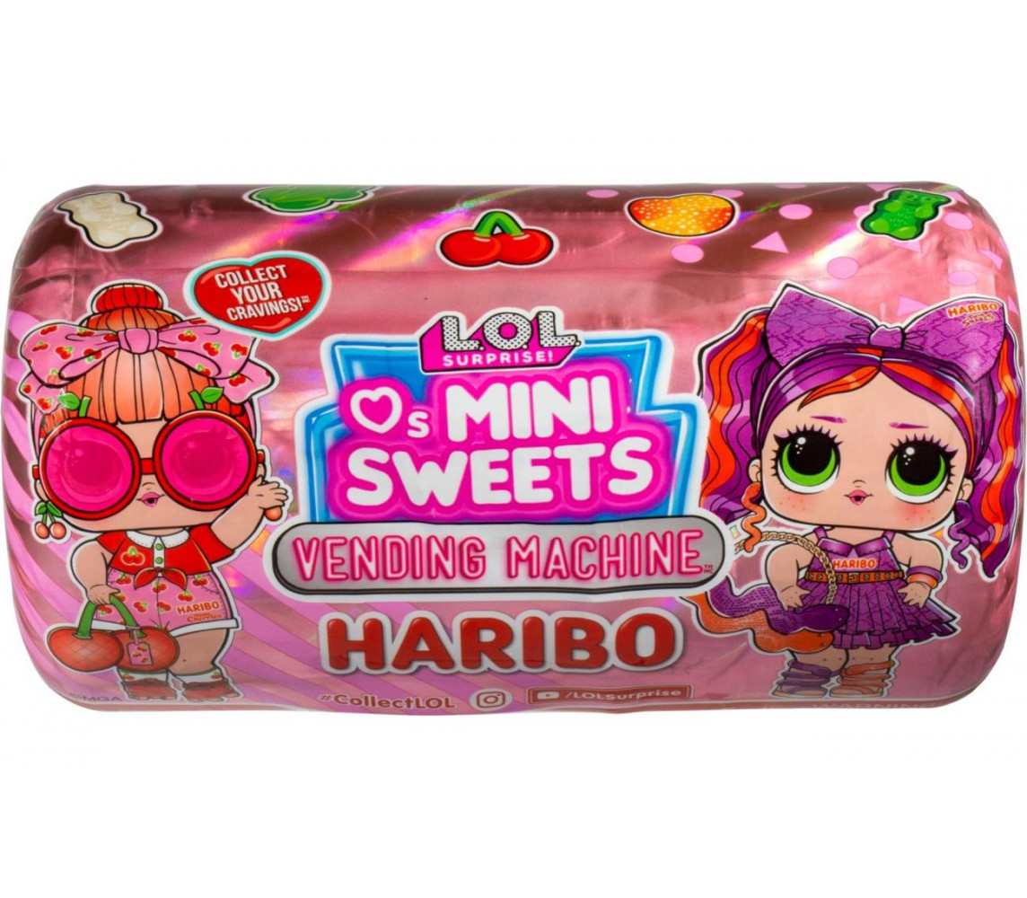 VENDING MACHINE MINI SWEETS HARIBO Surprise Playset Random Doll LOL MGA