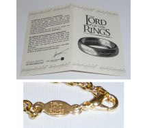 copy of Il Signore Degli Anelli UNICO ANELLO con COLLANA Replica Ufficiale The One Ring OFFICIAL Original HOBBIT LOTR