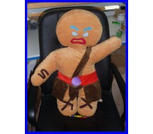 SHREK PELUCHE Gigante XXL 80cm FOCACCINA Omino Zenzero Originale Ufficiale
