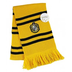 Harry Potter SCIARPA Casa di TASSOROSSO Versione GIALLA Originale 100% Ufficiale WARNER BROS Cedric Diggory