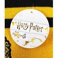 Harry Potter SCIARPA Casa di TASSOROSSO Versione GIALLA Originale 100% Ufficiale WARNER BROS Cedric Diggory