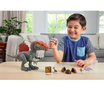 Jurassic World Spinosaurus SET big Playset Cage Crasher Mattel HTP71