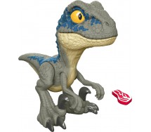 Jurassic World VELOCIRAPTOR Blue Playset Mega Roar Mattel HVB44