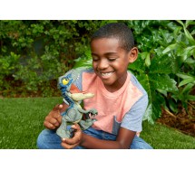 Jurassic World VELOCIRAPTOR Blue Playset Mega Roar Mattel HVB44