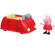 PEPPA PIG Playset Adventures Little Red Car Toy With Pig Figure Original HASBRO F2212