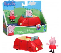 PEPPA PIG Playset Adventures Little Red Car Toy With Pig Figure Original HASBRO F2212